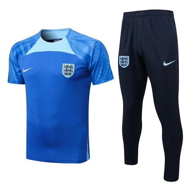 Camiseta Inglaterra Conjunto Completo 2022 2023 Azul